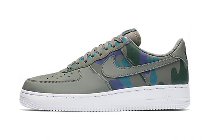 ナイキのAF1より暗闇で抜群の個性を放つ新色“REFLECTIVE CAMO”パックが