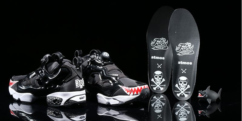 美品❣️Reebok Instapump ×バウンティーハンター×アトモス コラボ Bounty Hunter × Atmos × Reebok Instapump Fury 