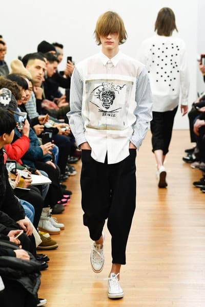 Comme des hotsell garcons basquiat shirt