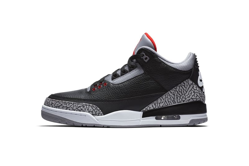 Air Jordan 3 屈指の名作 “Black Cement” のオフィシャルイメージが