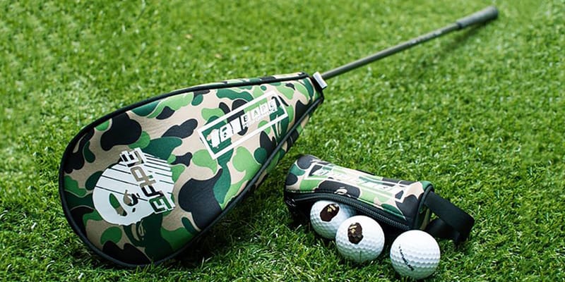 BAPE®️ が新スポーツラインからゴルフヘッドカバー＆ボール 