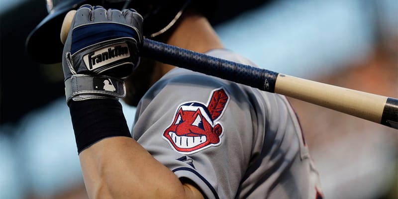 値下げ交渉 00s' Cleveland Indians Road Jersey Majestic 検) MLB Chief Wahoo Guardians クリーブランド・インディアンス ワフー酋長 Y2K 値下げ交渉 '00s Cleveland Indians Road Jersey Majestic 検