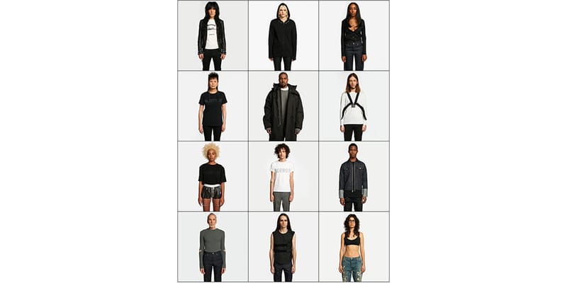 蟹*所様 定価15万円 08ss Helmut Lang Techno Crun カニエ・ウェストが Helmut Lang の最新キャンペーンヴィジュアルに