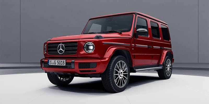 Mercedes-Benz Gクラス ゲレンデ グリル　ナイトパッケージ 来年発売予定の新型メルセデス・ベンツGクラスに “The Night Package