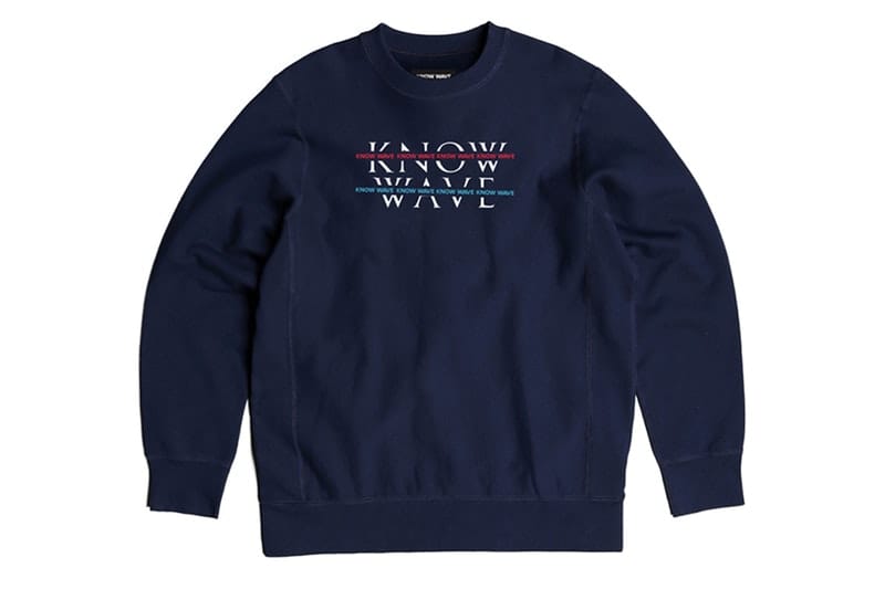 KNOW WAVEより新デザインのスウェットシャツが登場 | Hypebeast.JP