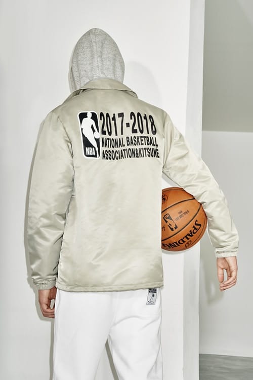 MAISONKITSUNET-SHIRT NBA KITSUNE ALL OVER ロゴ