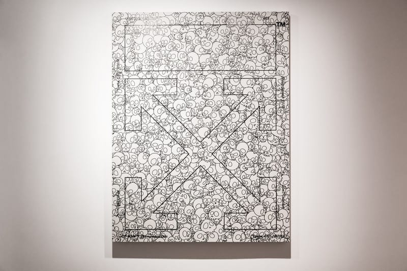 【新品・未開封】村上隆×ヴァージル・アブローのコラボ版画 村上隆xヴァージルアブロー 版画 Branded in time（Virgil Abloh
