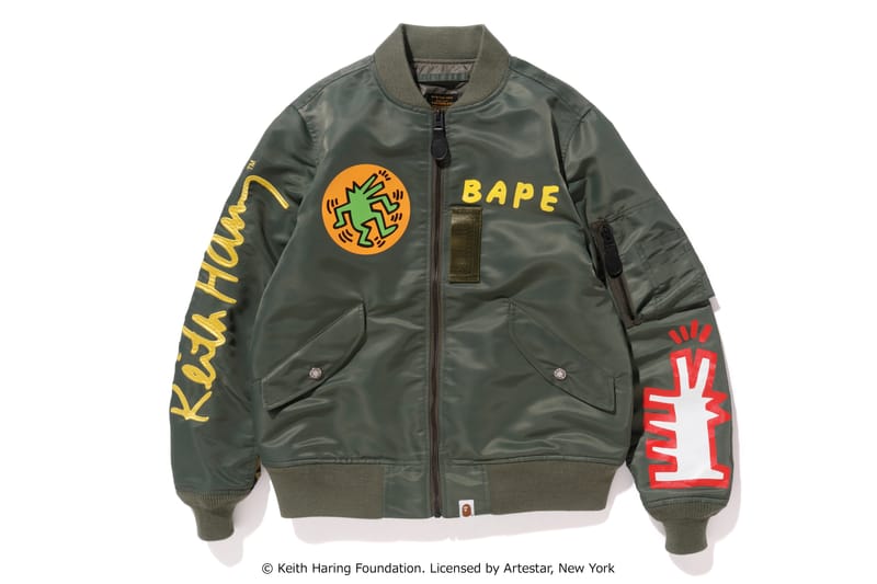 BAPE®️ よりキース・ヘリングのアートワークを落とし込んだスペシャルアイテムの数々がリリース | Hypebeast.JP