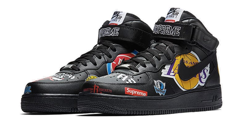 靴/シューズSupreme Nike NBA Teams AirForce 1