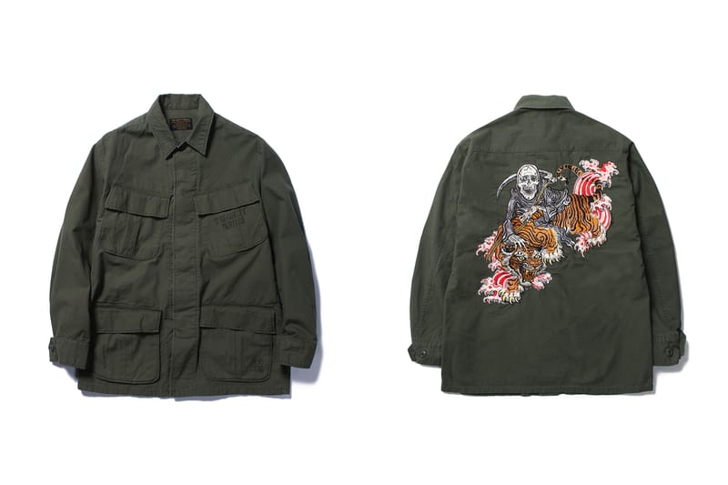 WACKO MARIA 和風デザインジャケット WACKO MARIA が和柄を得意とするタトゥーアーティストのティム
