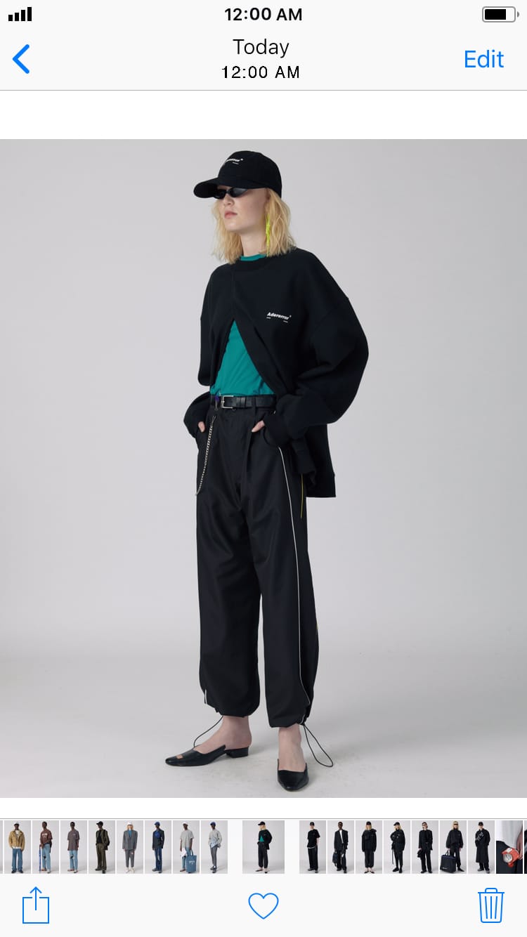 ader error ジャンプスーツ オーバーロール