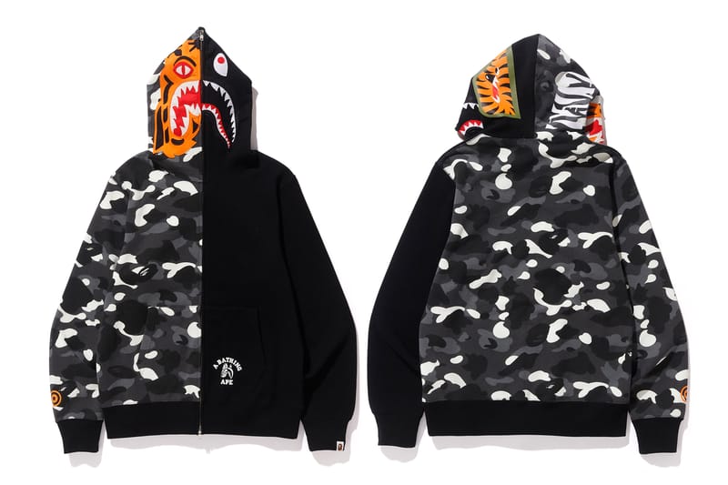 BAPE®️より人気の“タイガーシャーク”モチーフ第3弾アイテム群が登場 ...