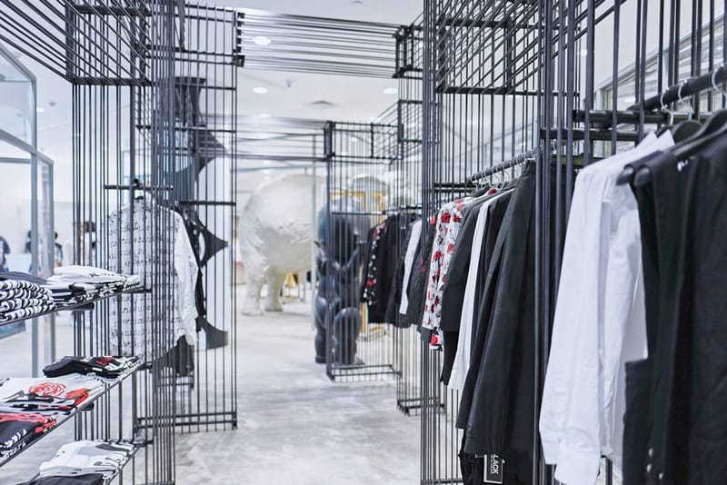 2018年2月にオープンしたDover Street Market Beijingの店内の様子に