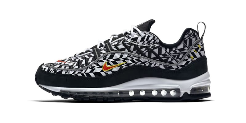 福袋売れ残りセール 幾何学模様が目を引く モデルの “AOP” 98 Max Air Nike ウォーキング