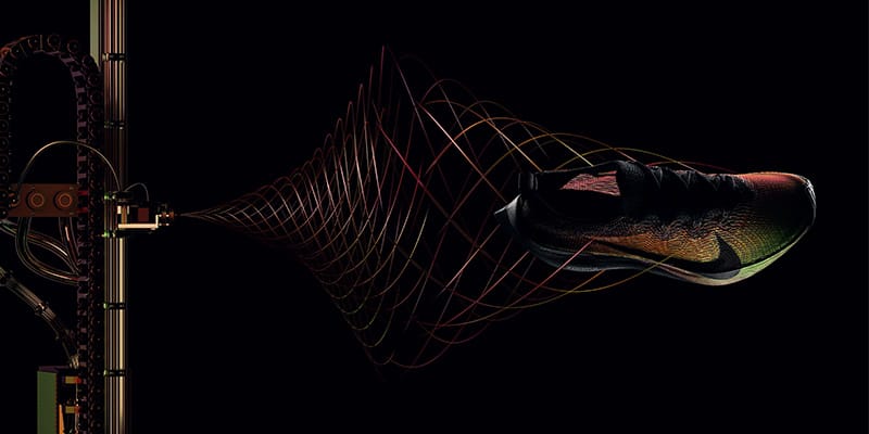 3Dプリント技術を用いた新作ランニングシューズ、ナイキ ズーム