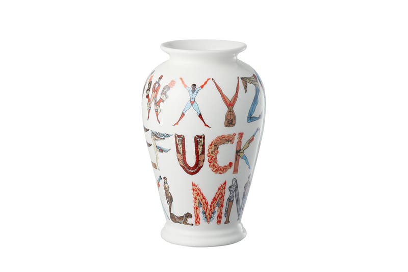 セール価格 2018SS Supreme Alphabet Vase SUPREME Alphabet F-Word White Ceramic Printed Vase SS'18 | eBay