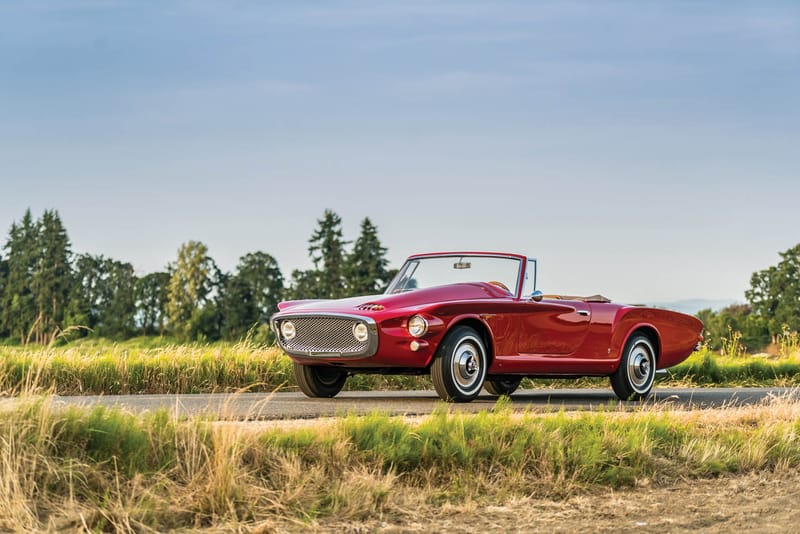 1961年製の至極のオープンカー Plymouth Asimmetrica Concept