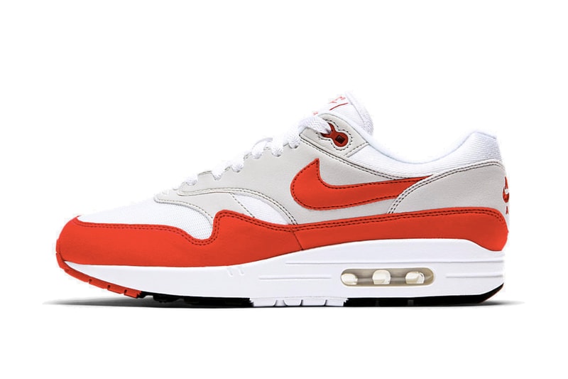 Nikeよりオリジナルモデルを再現したAir Max 1 Anniversary “University Red”が再販売