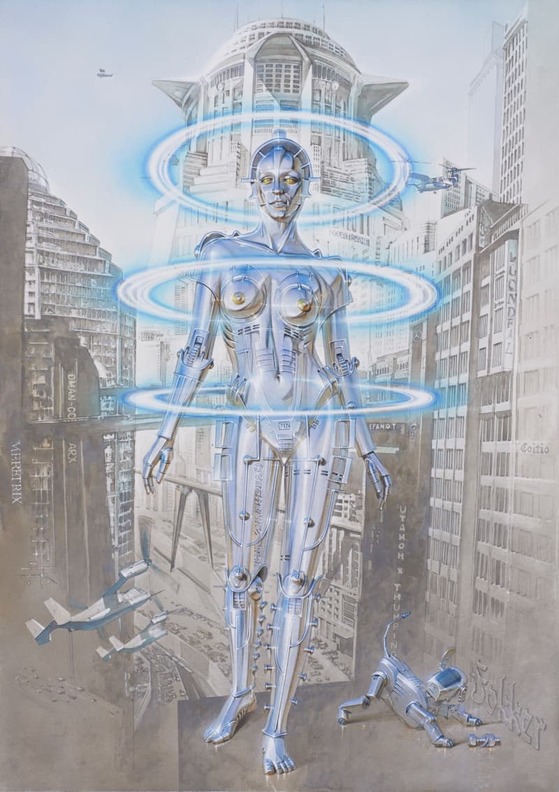 空山 基 カード SORAYAMA hajime nanzuka complex 空山基による最新個展 “Sorayama Explosion” が渋谷の NANZUKA にて