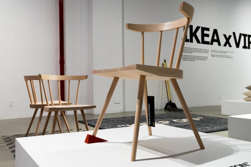 VIRGIL ABLOH / IKEA Chair Brown チャア