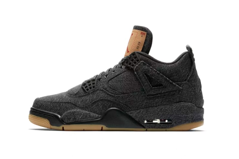 リーバイス® x AJ4 “Black” のリリース情報が SNKRS 上に登場