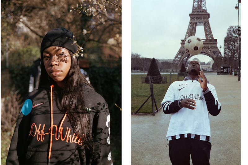 Off-White™とNikeLabによるフットボールコレクションの公式ビジュアル