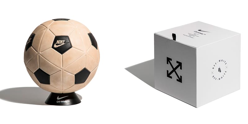 オフホワイトxナイキによるコラボサッカーボール“Magia”にクローズ 