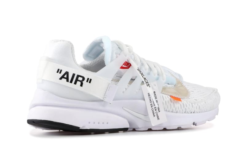 限定 Virgil Abloh 巨大ポスター AIR PRESTO Virgil Abloh Signed Nike Air Presto Off-White 'The Ten