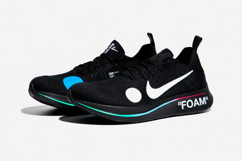 Off-White™ x Nike による最新コラボ作 Flyknit Zoom Fly にクローズ ...