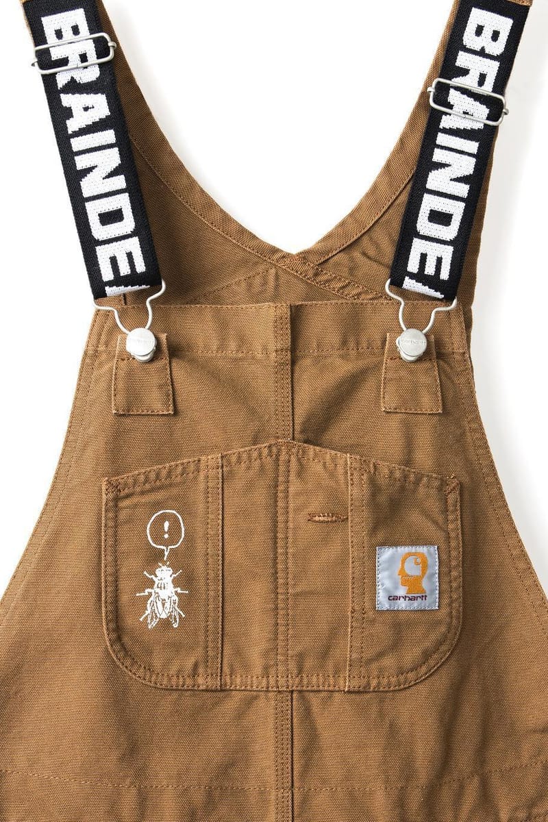 【美品】Carhartt BRAIN DEAD オーバーオール Brain Dead x Carhartt Navy Bib Overall by Ganna Bogdan