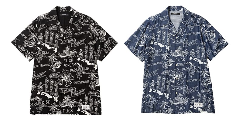 トップス WACKO MARIA / MINEDENIM HAWAIIAN SHIRT WACKO MARIA x MINEDENIM Hawaiian Shirt / PINK (24MND-WM001