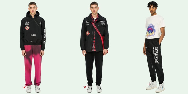 Off-White™がGORE-TEX®テクノロジーを採用したアイテム4型をリリース