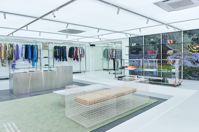 Off-White™ が韓国・ソウルにオープンした新店舗の店内を独占公開