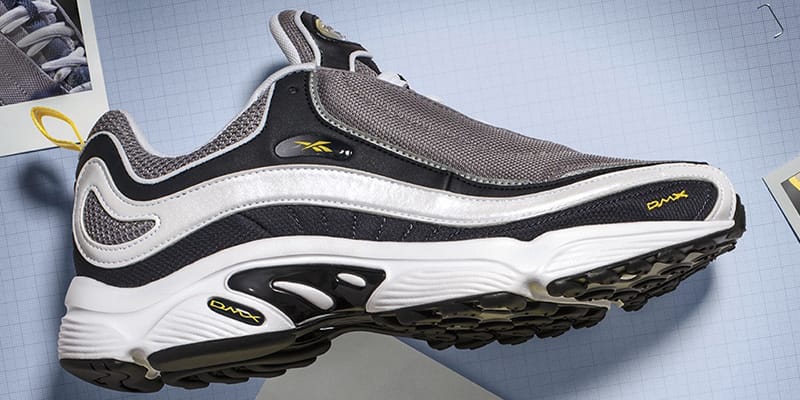 【美品】Reebok DAYTONA DMX Reebok DAYTONA DMX SC BLACK/BLUE/SHADOW/ALLOY 19FW-I（リーボック
