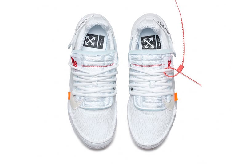 Nike air presto hot sale 1 off white