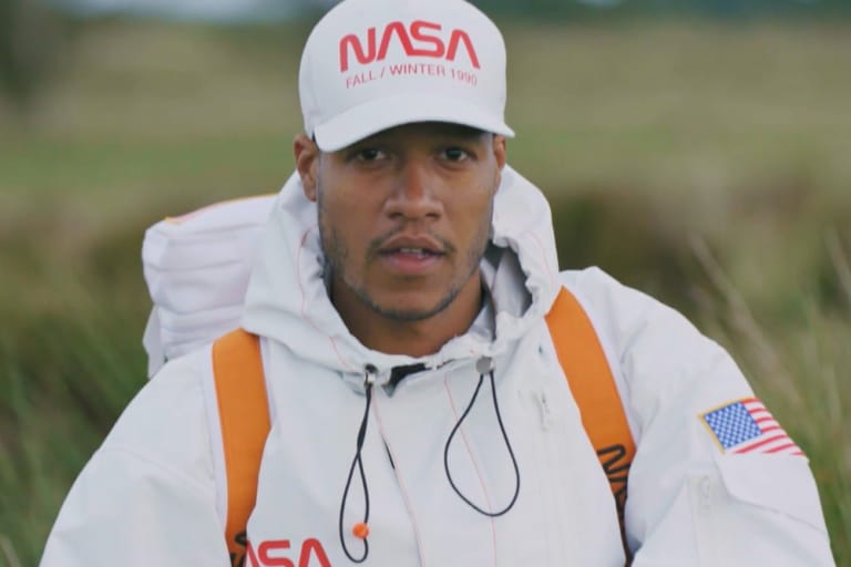 Heron Preston が NASA とのコラボカプセルを記念したショートクリップ