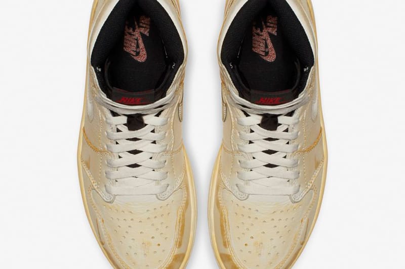 ユーズド加工を施したAir Jordan 1 Hi OG NRGの国内リリース日が解禁