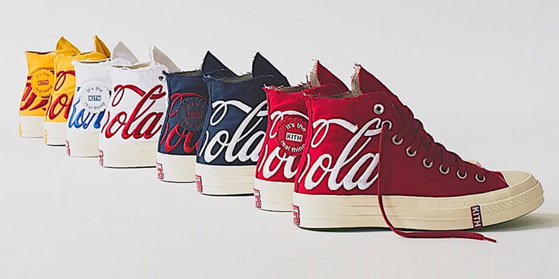 KITH x Coca Colaの新コレクションに並ぶConverse Chuck Taylorに