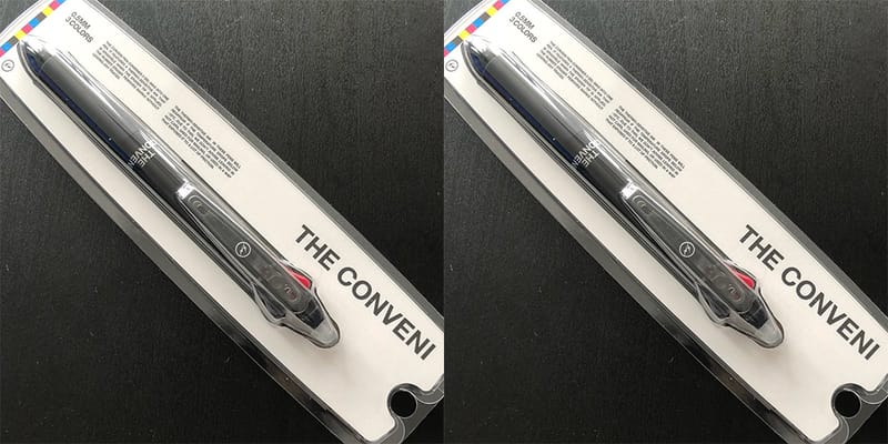 藤原ヒロシが THE CONVENI の3色ボールペンをセルフリーク | Hypebeast.JP