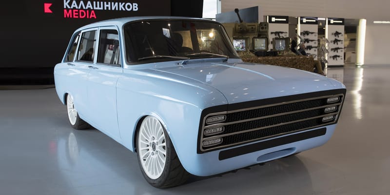 ロシア kalashnikov-electric-supercar-