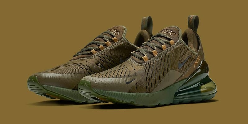 Nike air max 270 triple olive on sale