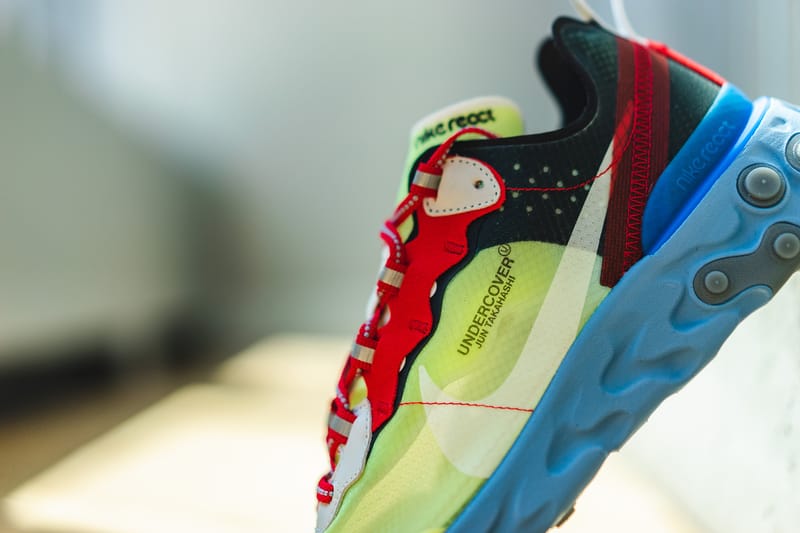 UNDERCOVER×NikeによるコラボReact Element 87、計4モデルにクローズ ...