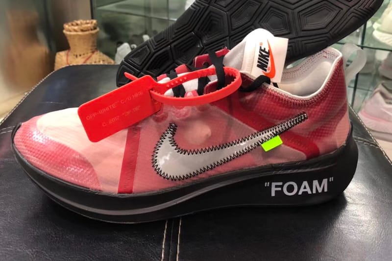 Off-White™ x Nikeから更なる新作コラボZoom Fly SPのビジュアルが急