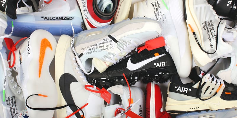 Off-White™ x Nikeによる全コラボスニーカーの転売価格