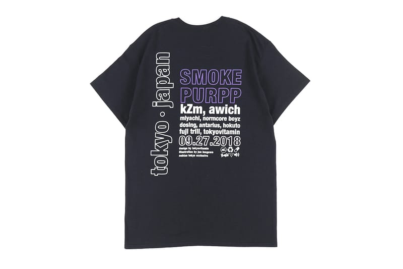 NUBIAN で急遽 Smokepurpp 本人の来店＆限定コラボTシャツ発売イベント