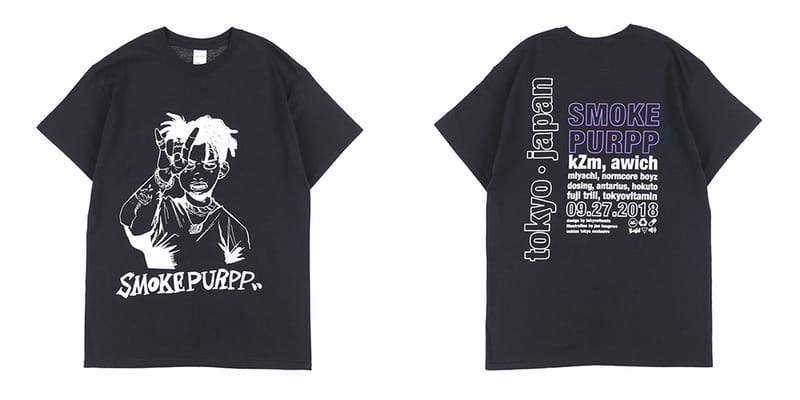 NUBIAN で急遽 Smokepurpp 本人の来店＆限定コラボTシャツ発売イベント