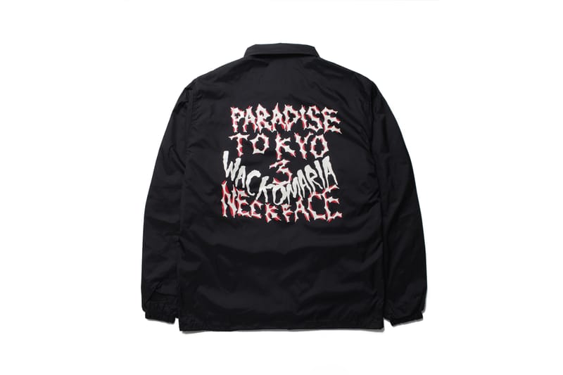 WACKO MARIA x NECK FACEによる最新コラボアイテムの数々が登場