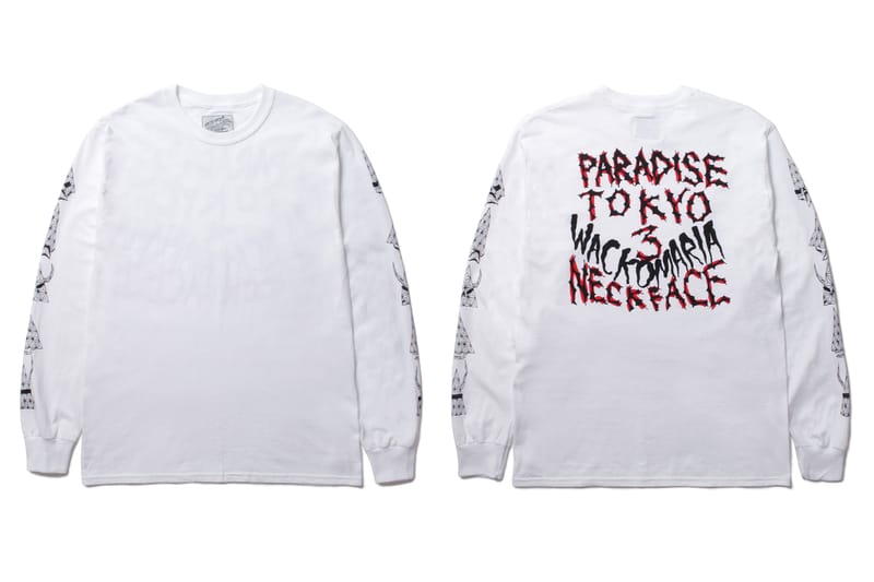 WACKO MARIA x NECK FACEによる最新コラボアイテムの数々が登場