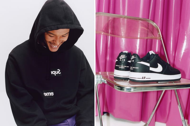 Comme des garcons top supreme box logo 2018