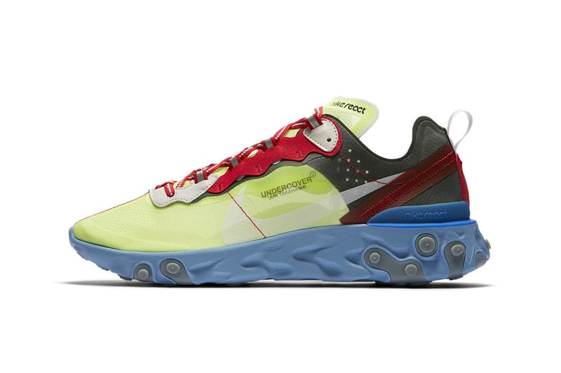 Nike x UNDERCOVERによるReact Element 87の公式ビジュアルが到着